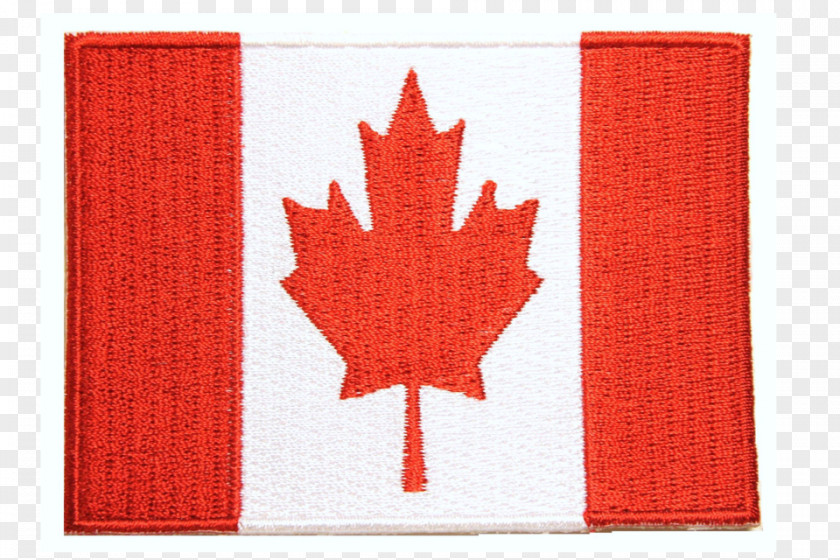 Embroidered Patch Flag Of Canada Maple Leaf PNG
