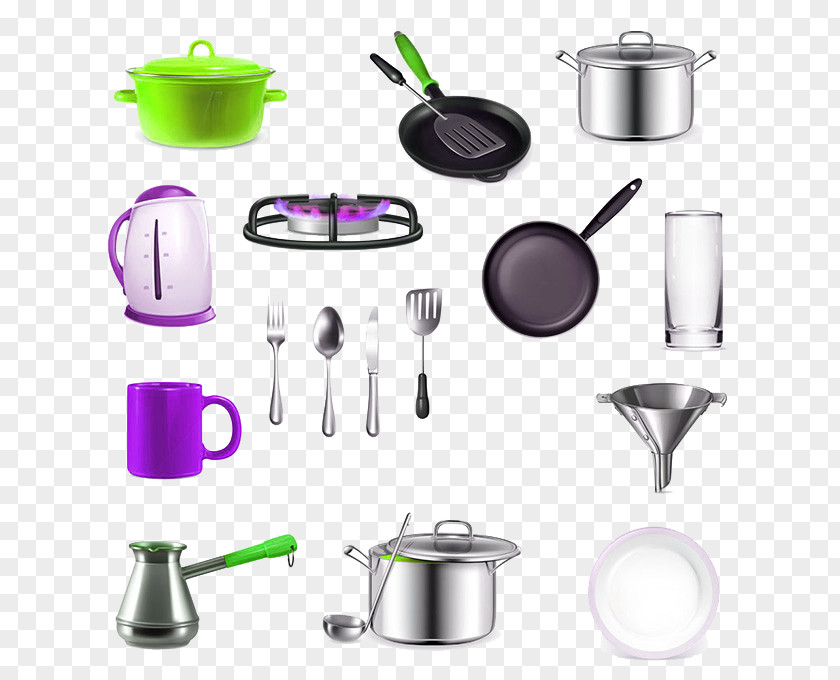 Living Kitchen Knife Kitchenware Illustration PNG