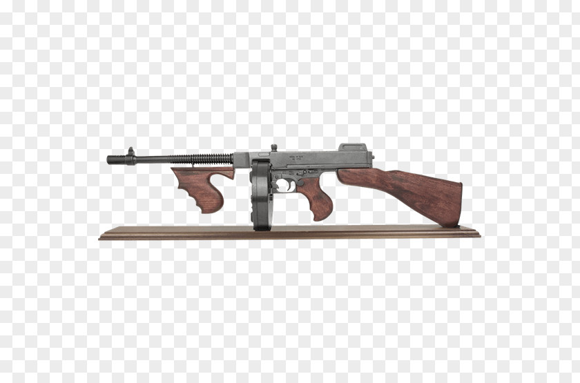 Weapon Thompson Submachine Gun Firearm PNG
