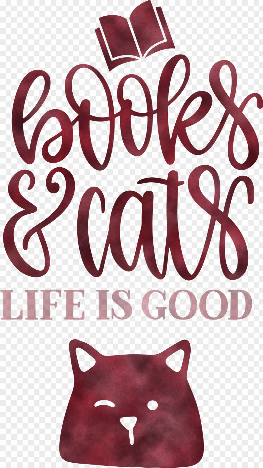 Books And Cats Cat PNG