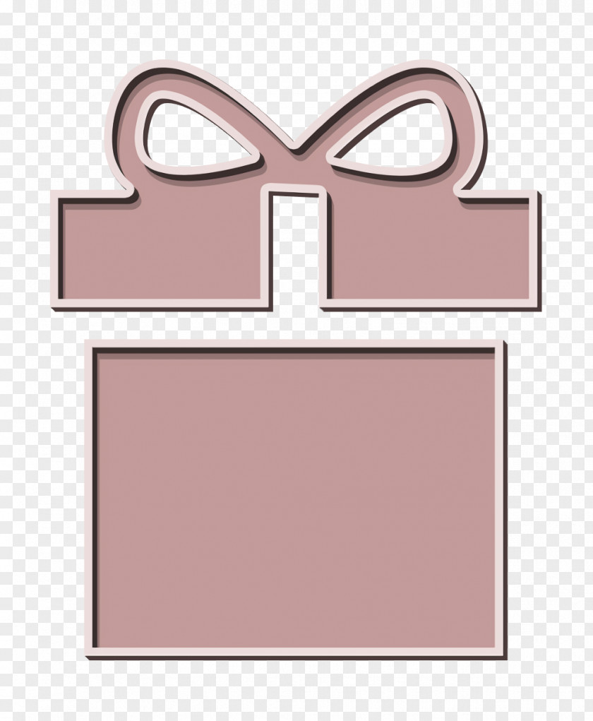 Bow Icon Merry Christmas Full Present With Ribbon PNG