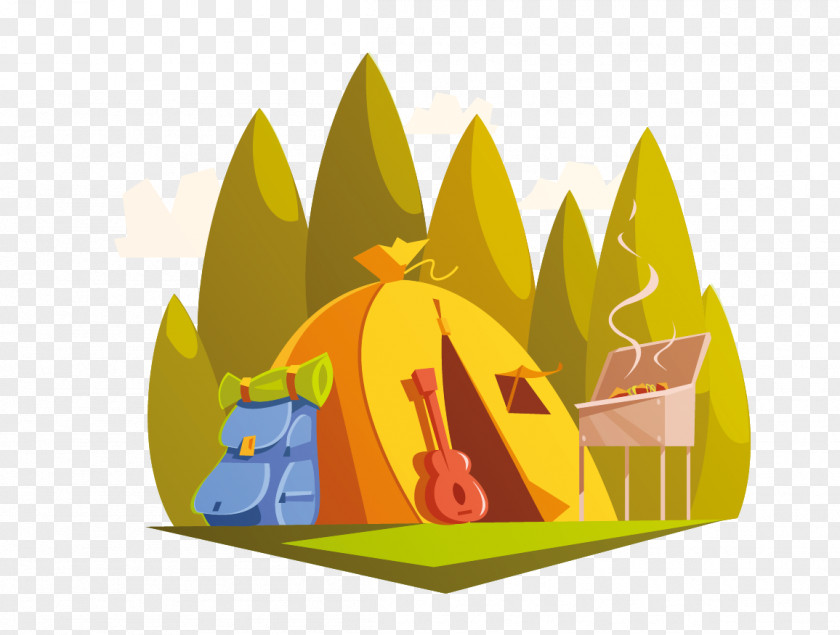 Games Form Of Creativity Illustration Outdoor Recreation Cartoon Hiking Camping PNG