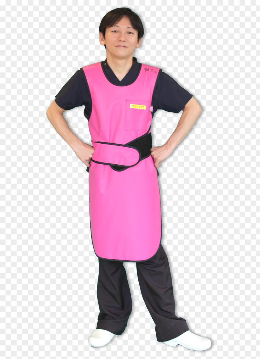 Intervention Costume Shoulder Uniform Sleeve Pink M PNG