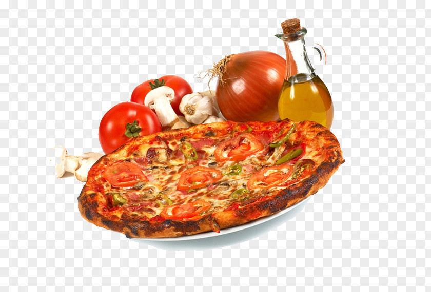 Pizza Margherita Fast Food Tomato PNG