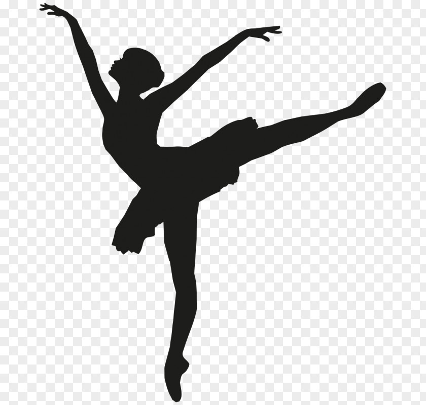 Arabesques Ballet Dancer Silhouette Drawing PNG