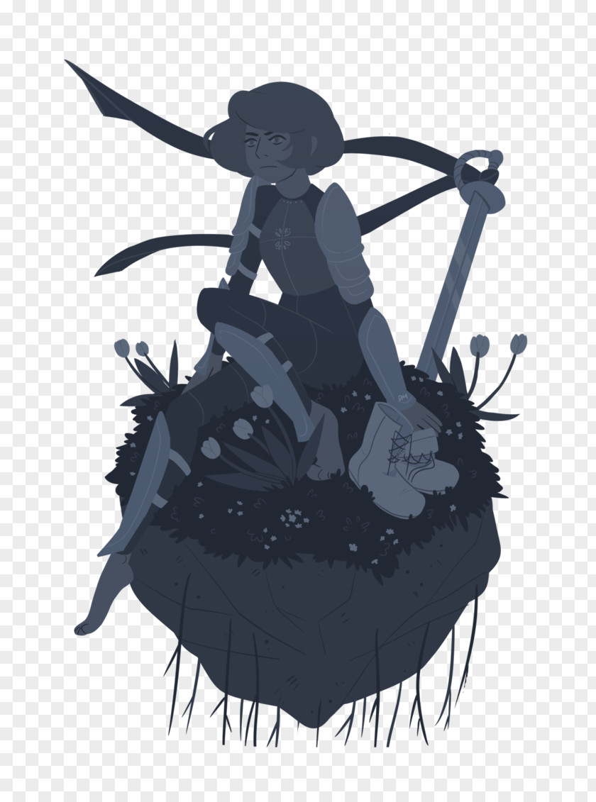 Floating Island Silhouette Character Fiction PNG