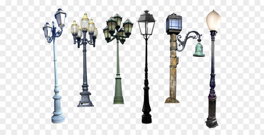 Hand-painted Lamps Street Light Lantern Clip Art PNG