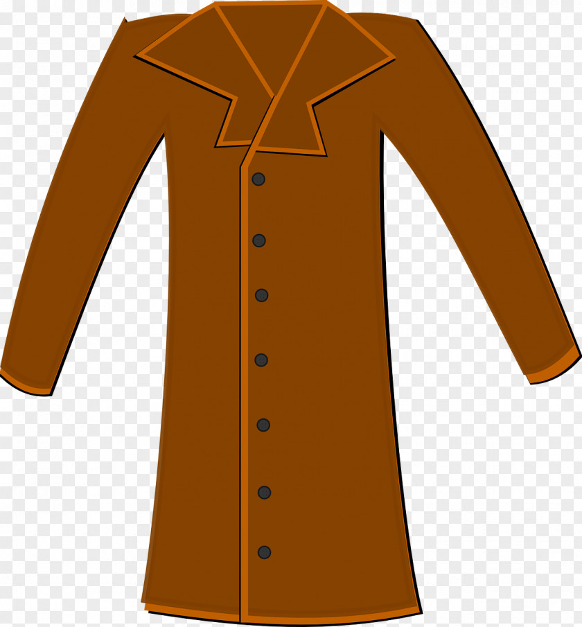 Jacket Clip Art Trench Coat Openclipart Clothing PNG