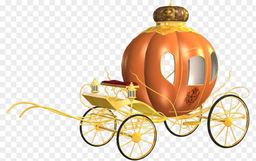 Pumpkin Car Cinderella Carriage Clip Art PNG