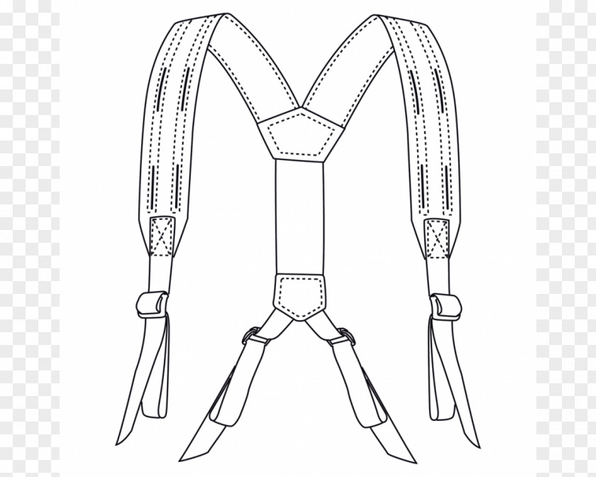 Safety Harness Braces Clothing Accessories Belt Mosquito White PNG