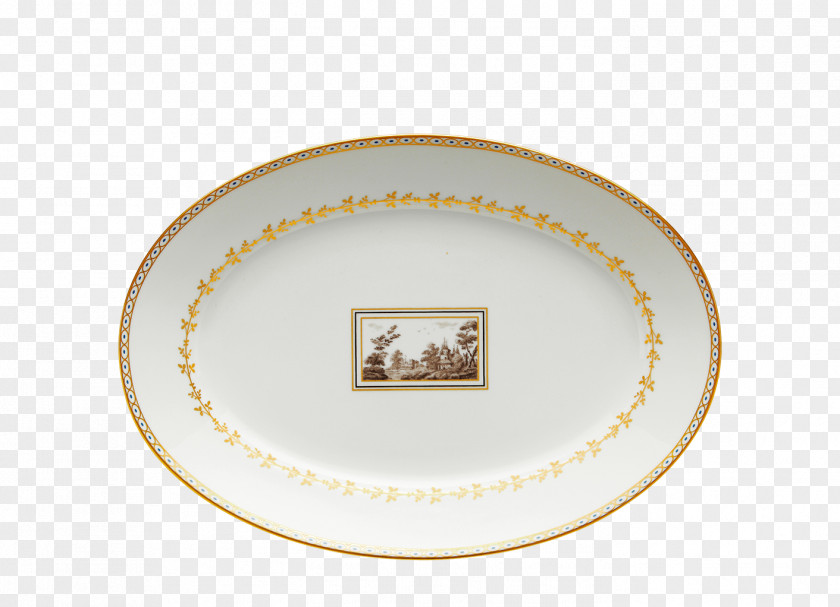 Dinner Plate Platter Porcelain Tableware PNG