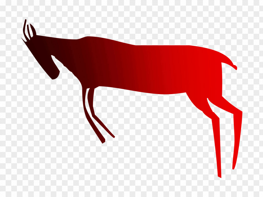 Reindeer Cattle Dog Logo Mammal PNG