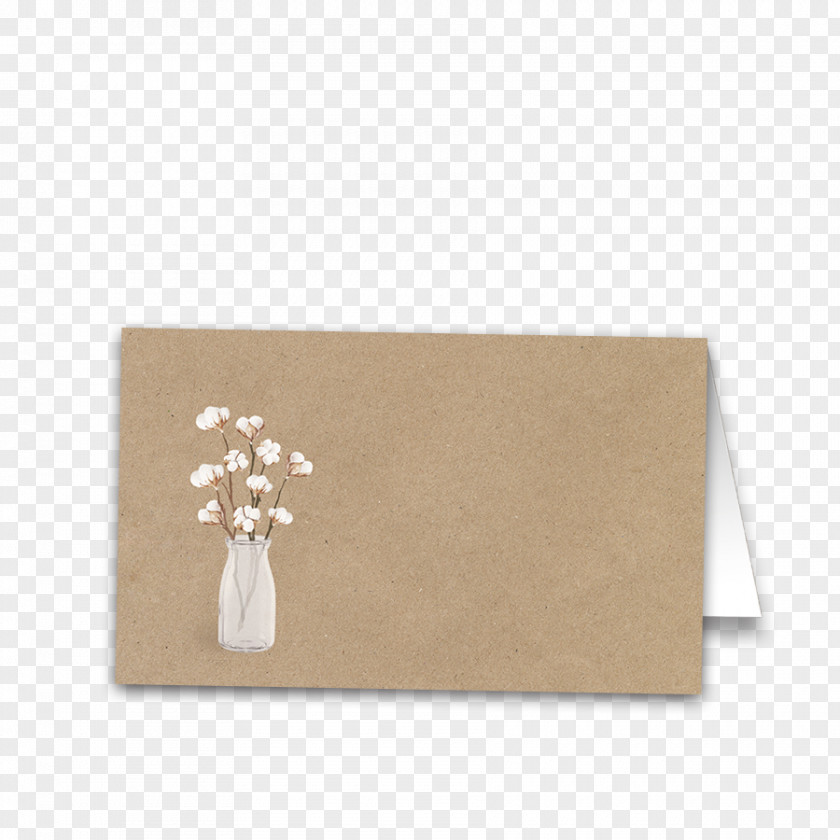 Wedding Card Kraft Paper Printing Material PNG