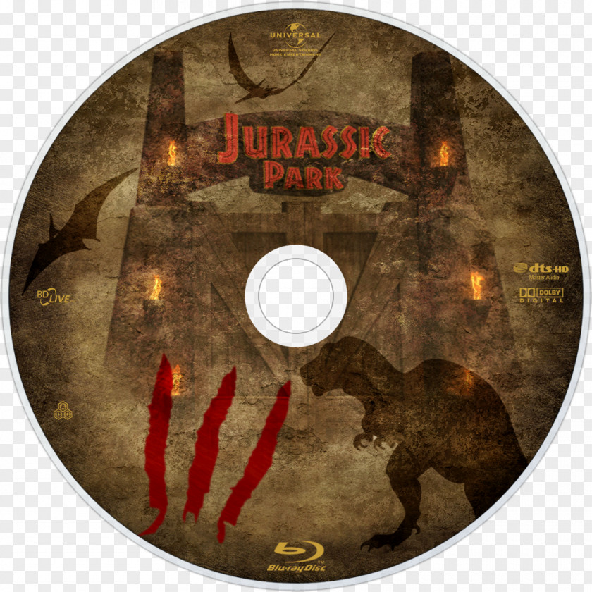 Blu-ray Disc Television Jurassic Park Fan Art PNG