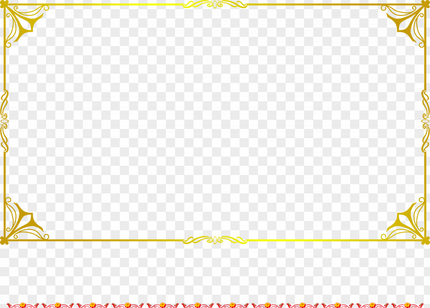 Border Pattern Golden Lines Drawn PNG pattern golden lines drawn clipart PNG