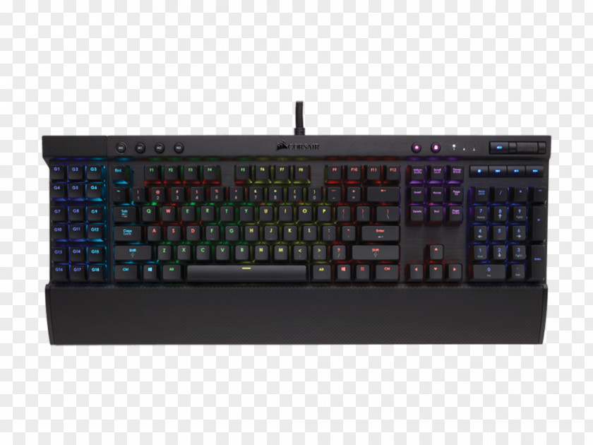 Cherry Computer Keyboard Corsair Gaming K95 Keypad RGB Color Model PNG