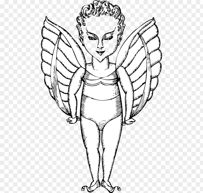 Winged Drawing Clip Art PNG