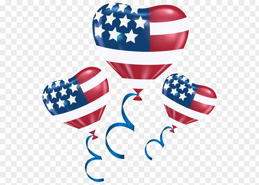 3D American Balloon Festival United States Independence Day Barbecue Clip Art PNG