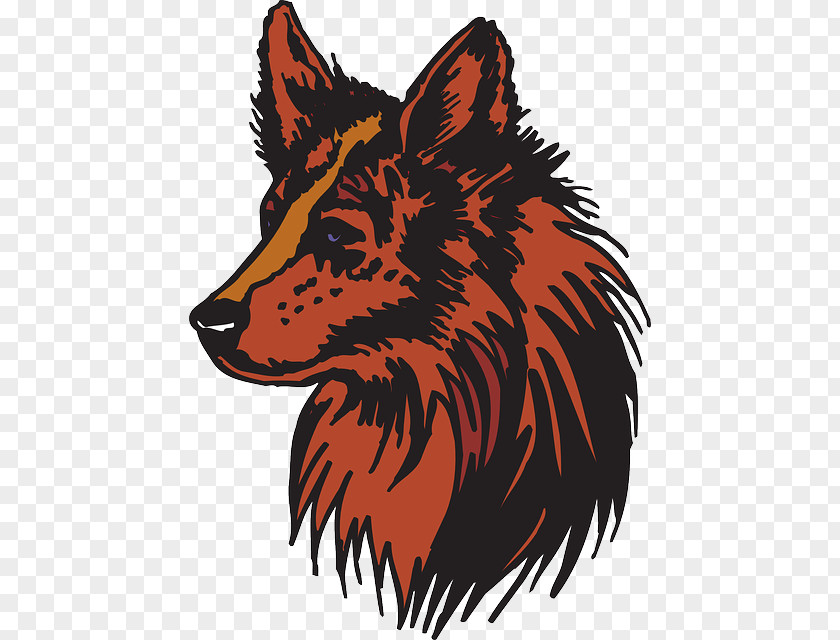 Dog Red Fox Coyote Breed Clip Art PNG