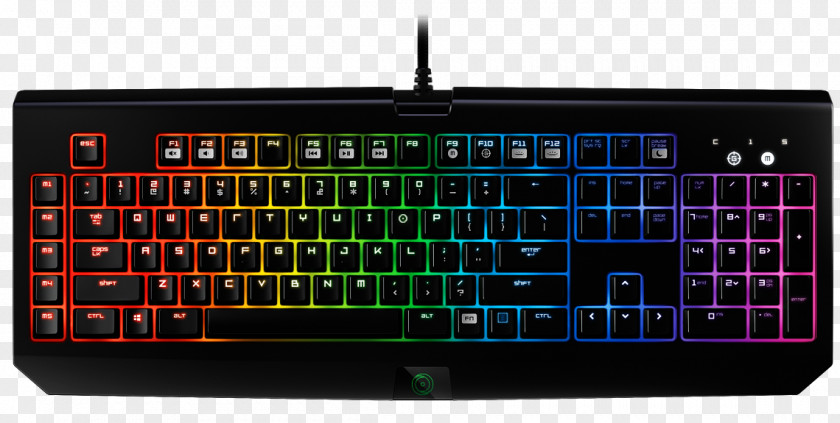 Game Peripherals Computer Keyboard Razer BlackWidow Chroma V2 Ultimate 2016 Gaming Keypad PNG