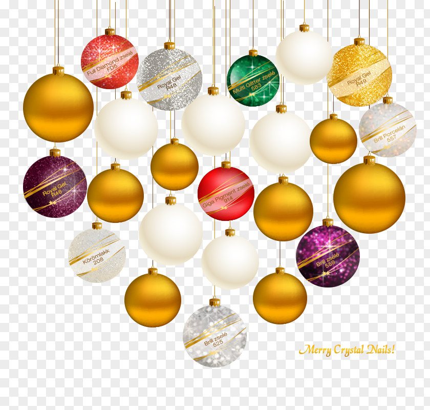 Pedicure Christmas Ornament Decoration Holiday PNG