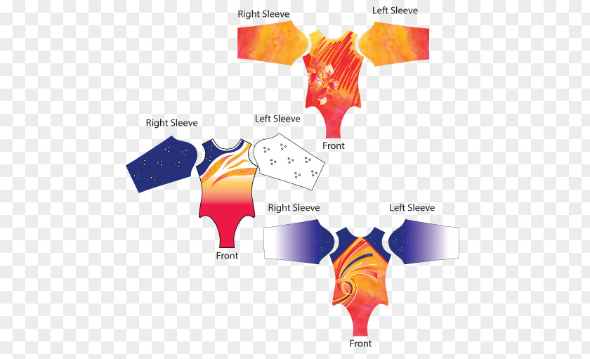 Sublimation Design Printing Dye-sublimation Printer Bodysuits & Unitards Gymnastics PNG