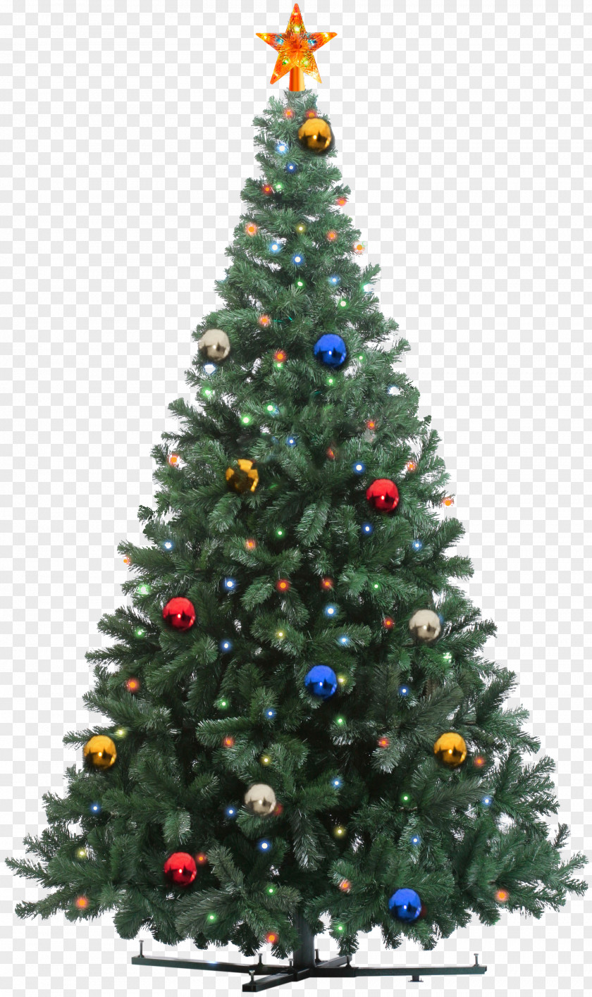 Christmas Tree Artificial Spruce New Year Ornament PNG