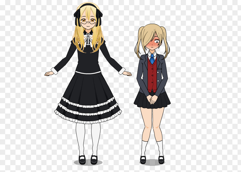 Cosplay Cross-dressing Boy Costume School Uniform PNG