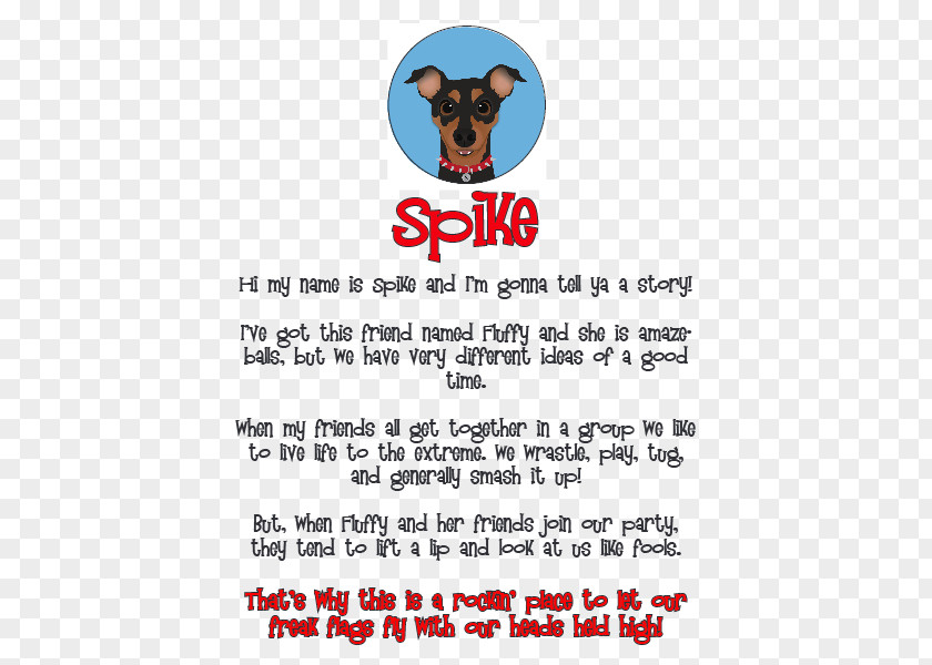 Dog Breed Snout Font PNG