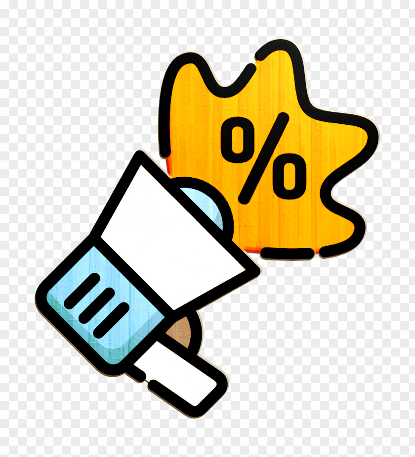 Ecommerce Icon Advertising Discount PNG