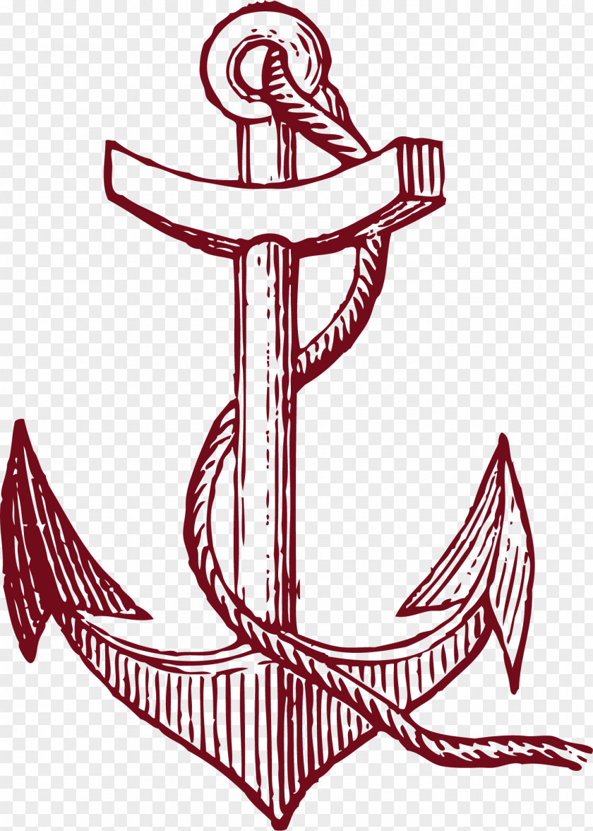 Lovely Anchors Sailor Tattoos Anchor Drawing Clip Art PNG