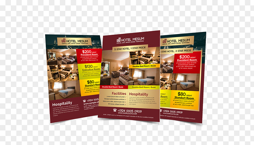 Promotion Flyer Brochure Display Advertising Флаер PNG