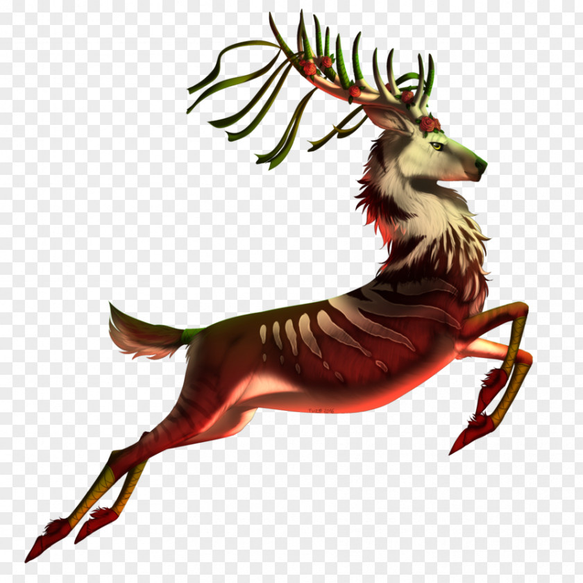 Reindeer Antler Christmas Ornament Day Legendary Creature PNG