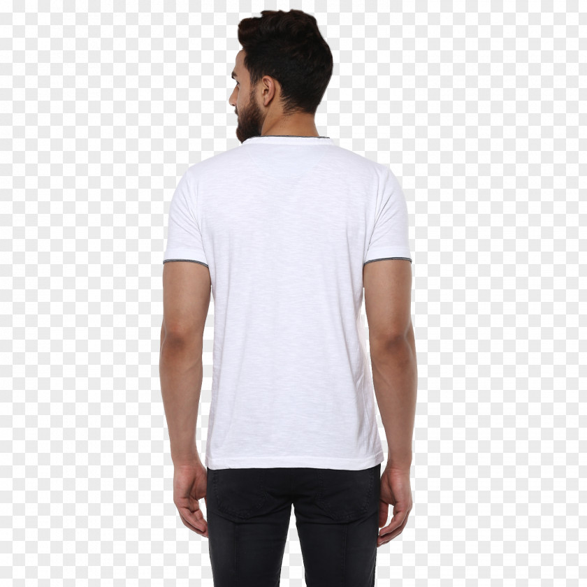 White Collar T-shirt Crew Neck Sleeve Adidas PNG