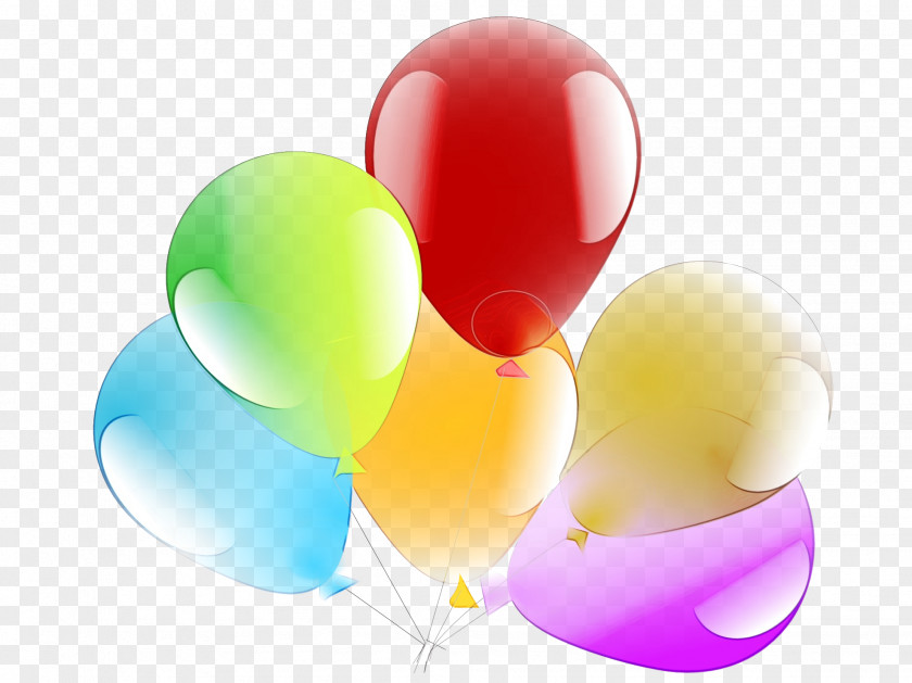 Balloon Birthday Drawing Party Toy PNG