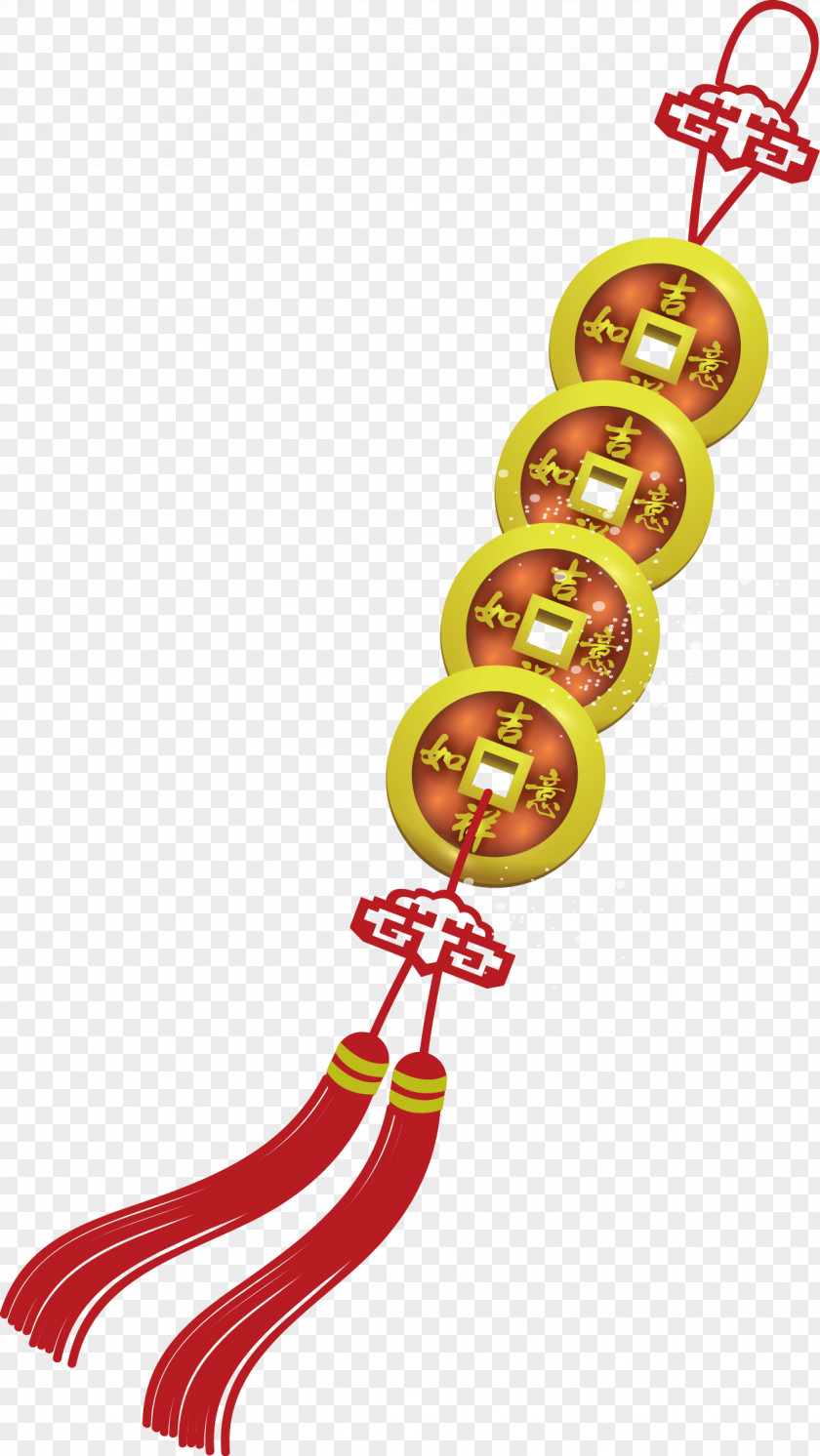 Coins Chinese New Year Cash PNG