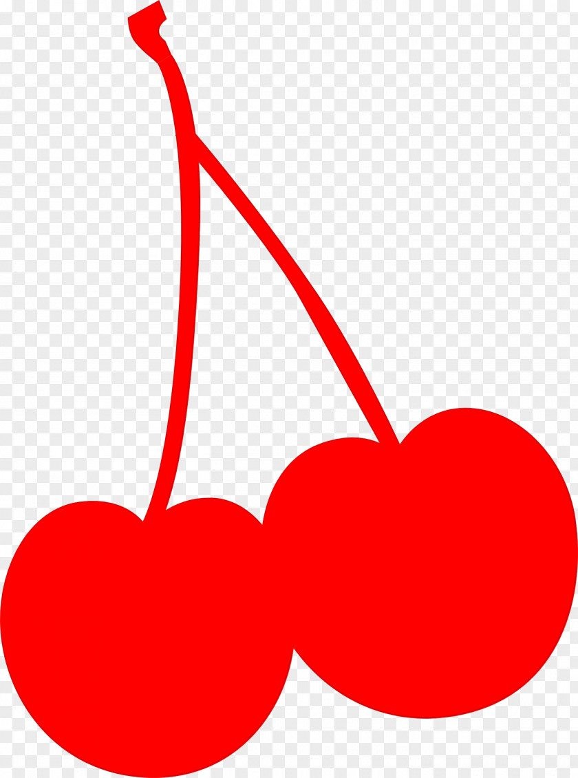 Drupe Love Red Clip Art Heart Line Cherry PNG