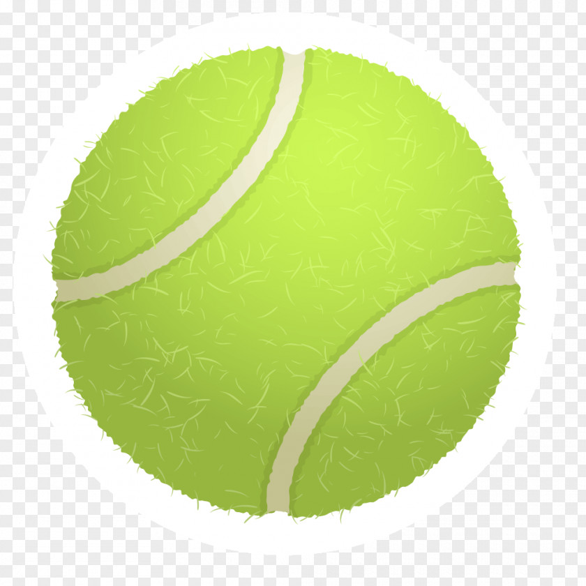 Green Tennis Ball PNG