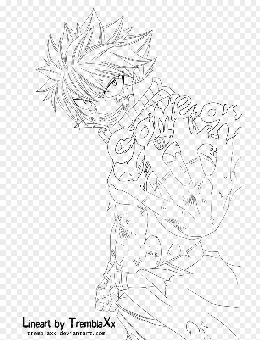 Fairy Tail Happy Line Art Drawing Inker White Cartoon PNG