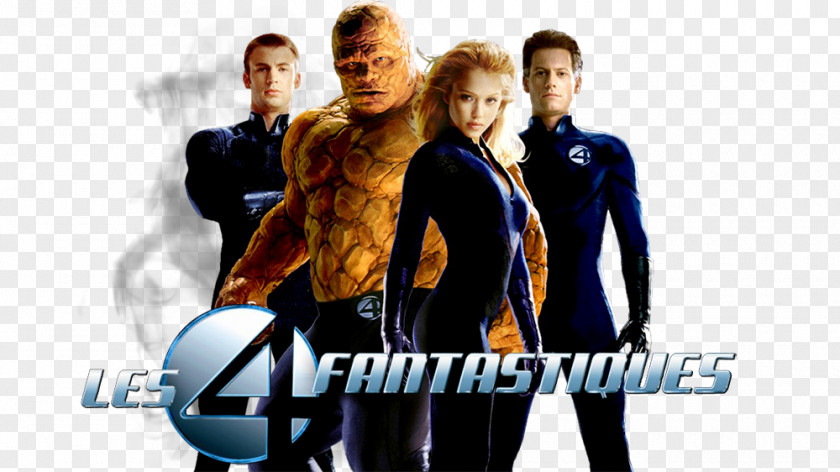 FANTASTIC 4 Fantastic Four Film Album Cover Fan Art PNG