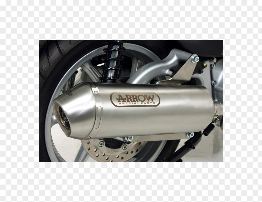 Honda Exhaust System Dylan 125 Car Scooter PNG