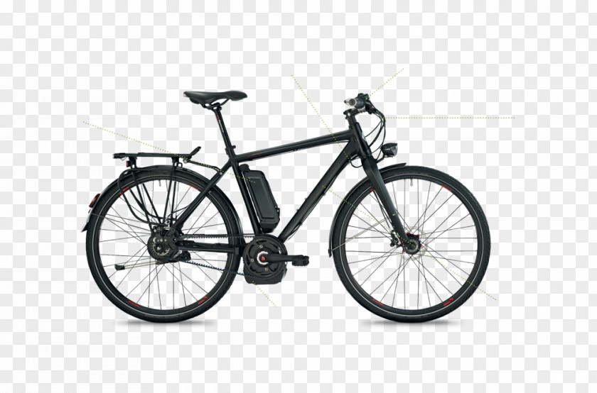 Bicycle Touring Hybrid Cube Bikes Electric PNG