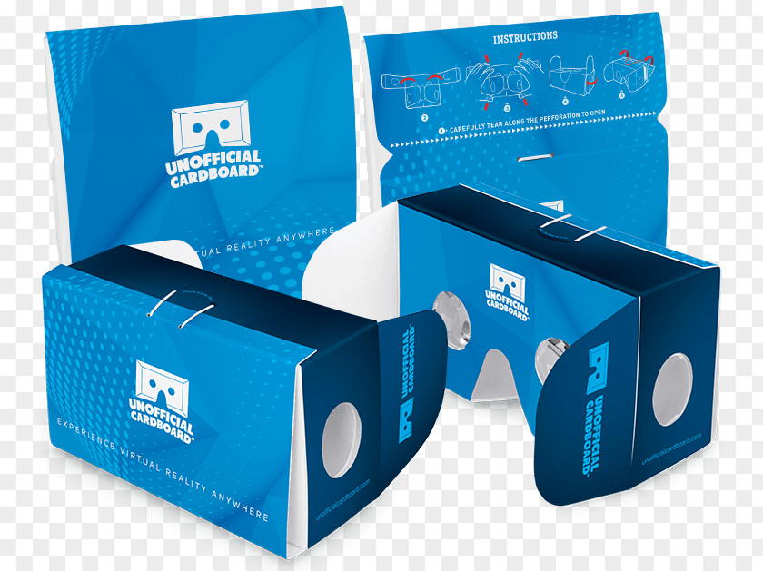 Box Google Cardboard Virtual Reality PNG