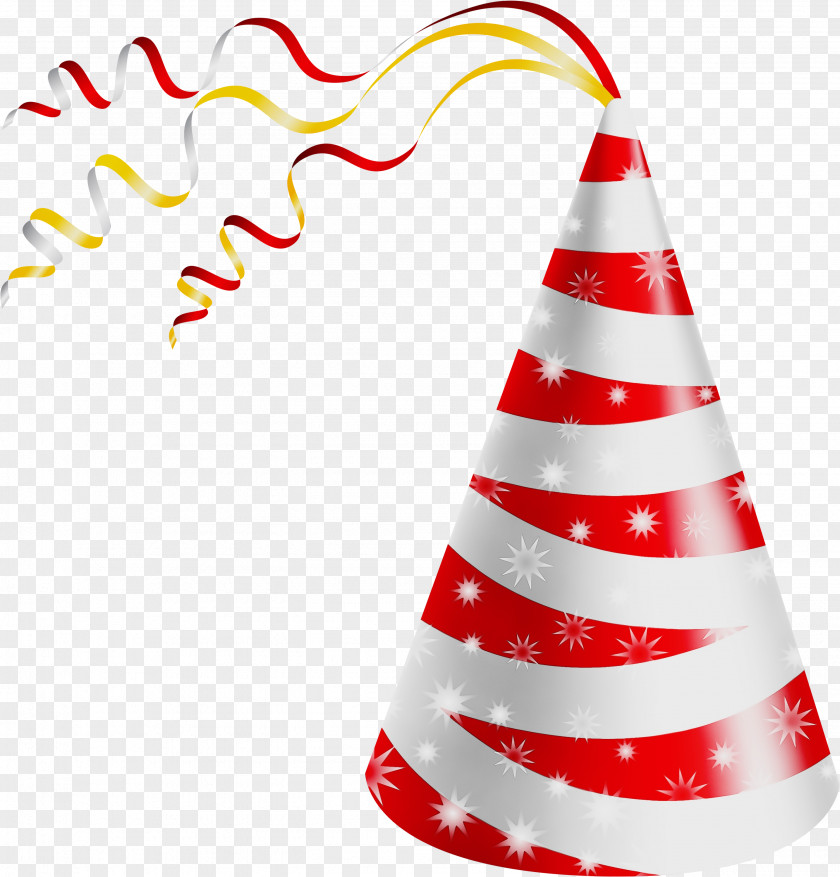 Holiday Confectionery Party Hat PNG