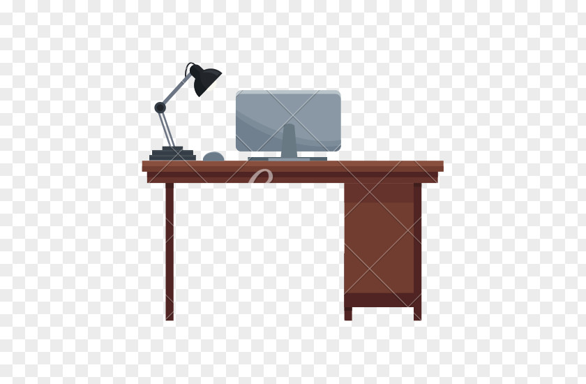 Office Desk Table Businessperson PNG