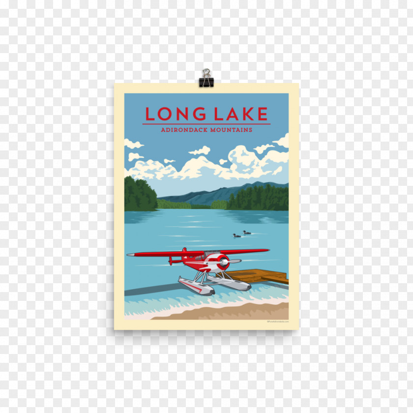 Attractions Posters Long Lake George Poster Airplane PNG