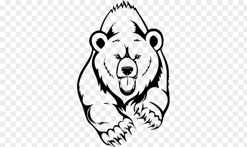 Bear California Grizzly American Black Drawing PNG