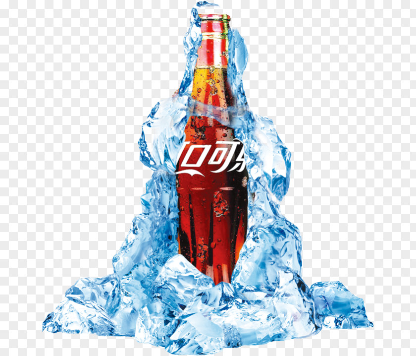 Frozen Coke Cola Beer Ice Cube Water PNG