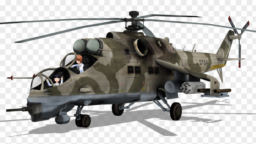 Helicopter Rotor Mi-24 Mi-35M Military PNG