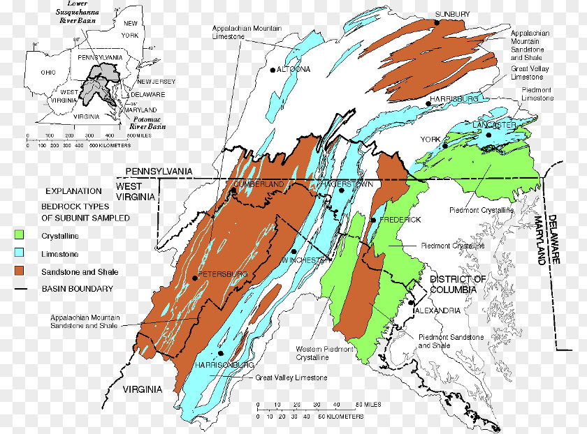 Map Radon Mitigation Washington, D.C. Water Table Maryland PNG
